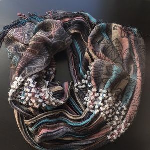 Nordstrom BP Multi Color Scarf